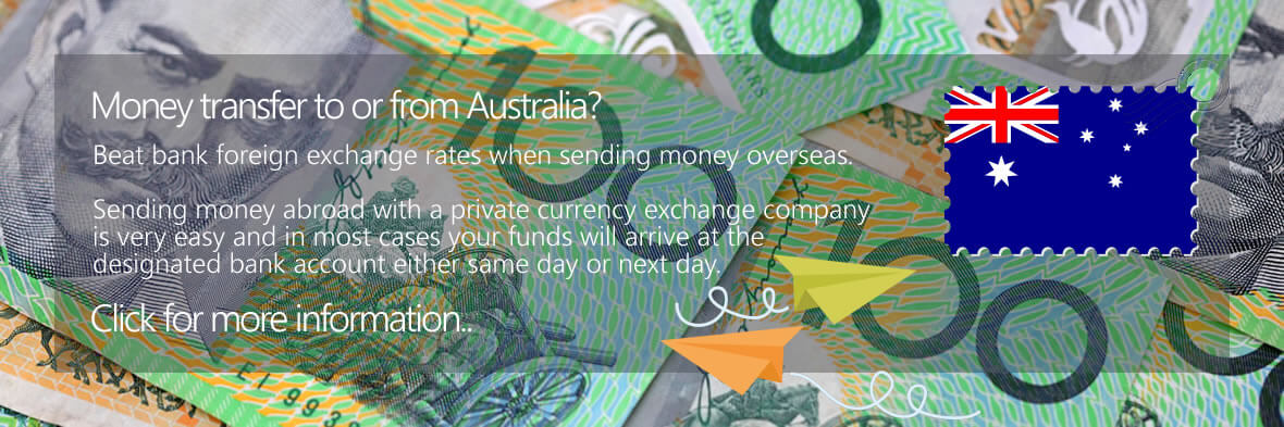 Australian Dollar Bank Money Transfers to the UK